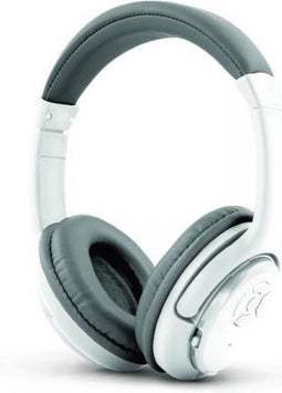 Esperanza Libero - Bluetooth 3.0 Stereo Koptelefoon - Ingebouwde Microfoon - Grijs Wit