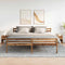 vidaXL - Nachtkastjes - 2 - st - met - lade - 39x28x41 - cm - oud - houtkleurig