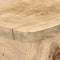 vidaXL - Wandtafel - 115x40x75 - cm - massief - ruw - mangohout