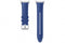 Samsung Galaxy Watch8 - Hybrid Band - Elegant nepleer met rubber - Blauw (S/M/L)