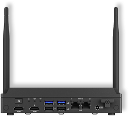 ASUS NUC 13 Rugged BNUC13BRFA200 - Barebone - 1x DDR5 - 2x 2.5Gbps Ethernet - 2x HDMI - 90W voeding