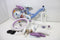 Disney Frozen 2 Kinderfiets - Meisjes - 16 inch - Blauw/Paars - Twee handremmen