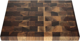 End-Grain Cutting Board - Mono Walnut - 40 x 30 cm