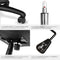 tectake® Racing bureaustoel - Gamingstoel met schommelfunctie - Ergonomische directiestoel - Zwart/rood