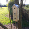 Esschert Design Vogelhuisje - Hout naturel - 19,5 x 16,5 x 51,5 cm