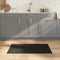 vidaXL - Vloerkleed - rechthoekig - 60x100 - cm - bamboe - zwart