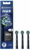 Oral-B Pro Cross Action zwarte opzetborstels - 3 stuks