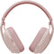 Logitech Zone Vibe Wireless - Headset - Draadloos Bluetooth 5.2 - Roze