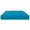 Palletkussen 120x80x12 cm stof blauw