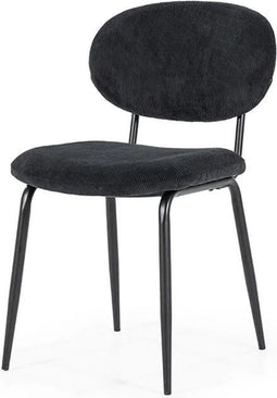By-Boo Eetkamerstoel Cosmo - Zwart