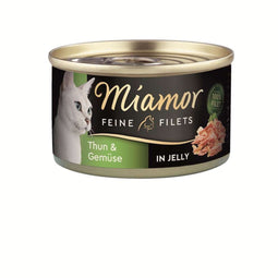 Miamor - Fijne filets blik 24x100g - Tonijn & groenten