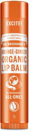 Dr. Bronner's Lippenbalsem Orange Ginger Organic Lip Balm - Duurzaam - Lipverzorging - Lippenbalsem