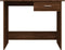 vidaXL - Bureau - 100x50x76 - cm - bewerkt - hout - bruin - eikenkleur