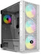 Savio Raptor X1 ARGB - Midi Tower PC - ATX EATX ITX micro ATX - Wit