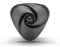 Mystim - Hearts Desire eStim Lay-On Vibrator Zwart