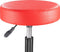 Casaria Verstelbare Draaikruk - Hoogte 46-60cm - 360° Draaibaar - Rood