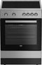 Beko FSM67010GX - Keramisch Fornuis - 66L Oven - RVS