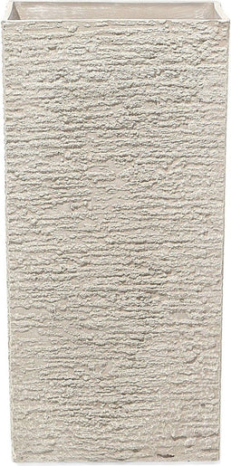GAZA - Plantenbak - Lichtbeige - 35 cm - Stenenmix