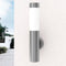 vidaXL Buitenlamp RVS Savona (2 stuks)