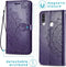 iMoshion Hoesje Geschikt voor Samsung Galaxy A20s Hoesje Met Pasjeshouder - iMoshion Mandala Bookcase - Paars