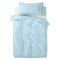 Happy Friday Duvet cover set 2 pieces Basic 100x135 cm (Cot) Blue