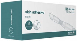 Klinion Skin Adhesive Huidlijm 0,5 ml – Steriele Wondlijm met Applicator 12 stuks omdoos