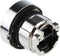 Schneider Electric ZB4BA5 Harmony ZB4BA5 Druktoets 1 knop Geel Druk-ontgrendeling 1 stuk(s)