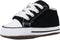 Converse Chuck taylor All Star Cribster babyschoenen zwart - Maat 17