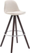 Barkruk Kempele Stof Rond C, Rood