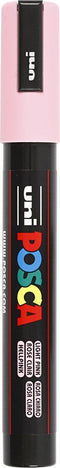 Verfstift posca pc5m m lichtroze