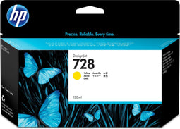HP F9J65A - Inktcartridge - 130 ml - Geel