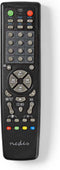 Nedis TVRC2200BK - Afstandsbediening - 10-in-1 voorgeprogrammeerd - Zwart