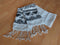 H&S Collection Hamamdoek - 180 x 90 cm - Hammamdoek - Katoen Hamamdoek - Zwart-Wit