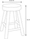 H&S - Collection - Kruk - 42 - cm - teakhout