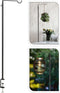 H&S Collection Tafelhaak met klem 20x90 cm zwart