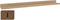 H&S Collection-wandplank-minimalistisch-naturel-77 cm