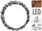 H&S - Kerstkrans - Ring - Ø48cm - 400led - warm wit - 8 standen