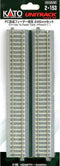 H0 Kato Unitrack 2-153 Aansluitrails 246 mm 1 stuk(s)
