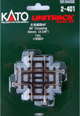 H0 Kato Unitrack 2-401 Kruising 1 stuk(s)