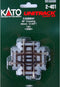 H0 Kato Unitrack 2-401 Kruising 1 stuk(s)