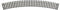 H0 Piko A-rails 55214 Gebogen rails 6 stuk(s)