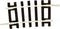 H0 Piko A-rails 55251 Gebogen rails 6 stuk(s)