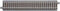 H0 Roco GeoLine (met ballastbed) 61110 Rechte rails 200 mm 6 stuk(s)