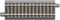 H0 Roco GeoLine (met ballastbed) 61113 Rechte rails 100 mm 6 stuk(s)