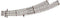 H0 Roco RocoLine (zonder ballastbed) 42472 Gebogen wissel, Links 1 stuk(s)