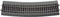 H0 RocoLine (met ballastbed) 42527 Gebogen rails 6 stuk(s)