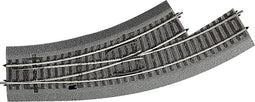 H0 RocoLine (met ballastbed) 42556 Gebogen wissel, Links 1 stuk(s)