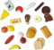 Melissa & Doug Voedselgroepen - Houten speelgoedeten met 21 stuks en 4 kratjes - Leerzaam fantasiespel (set van 21)