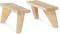 Astigarraga Dinamic - Kastpoten - Set van 2 - Dennenhout (2 stuks)