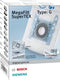 Bosch BBZ51FGALL - Stofzuigerzakken G ALL Plus - 50% langere levensduur - 5 stuks